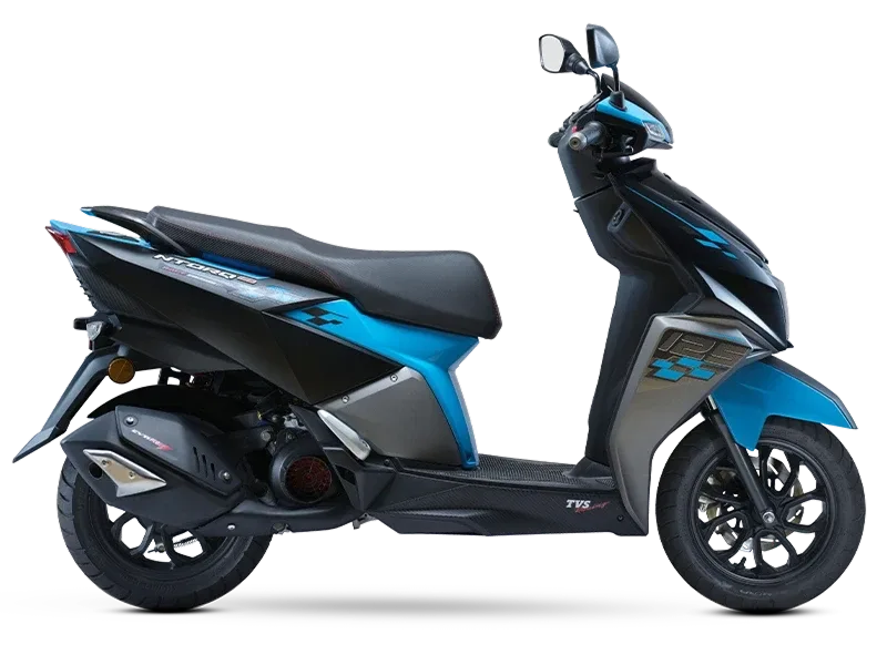 Tvs ntorq 125 blue black