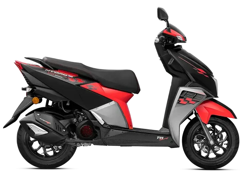Tvs ntorq 125 red black