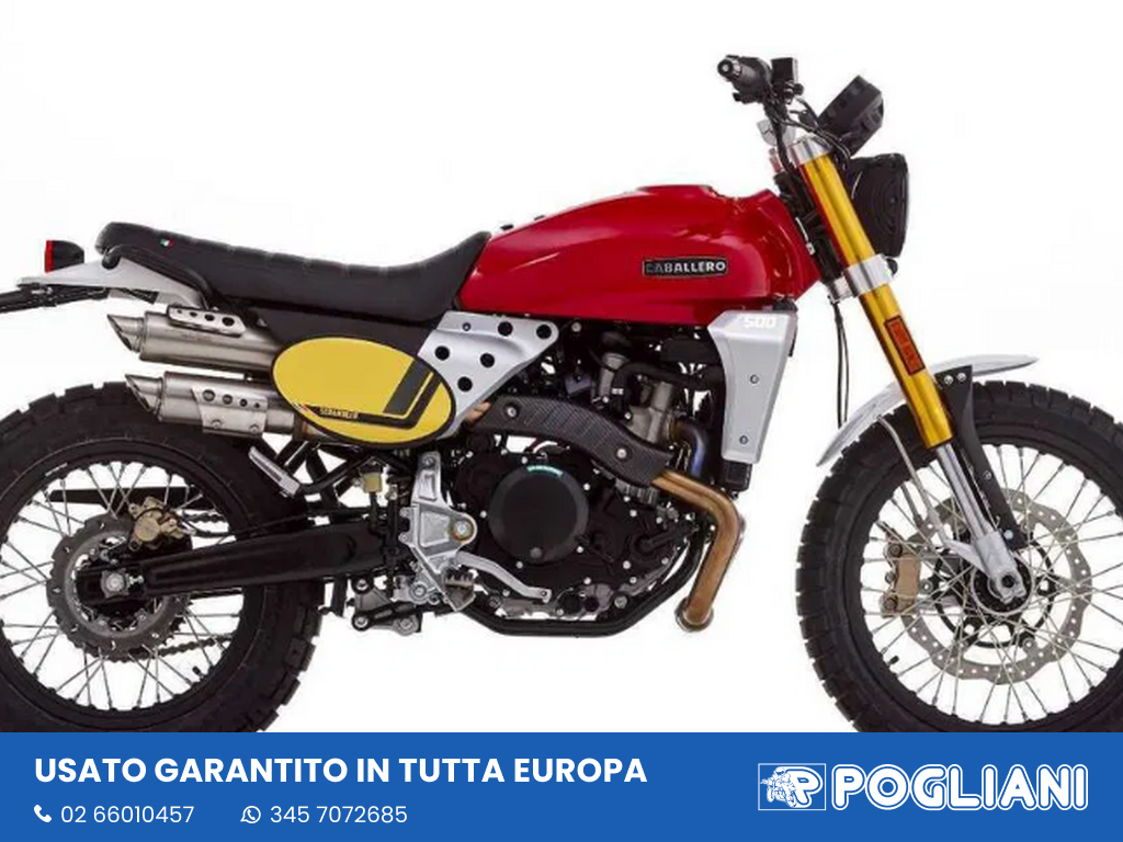 CABALLERO SCRAMBLER ROSSO 500 MY 24 KM0
